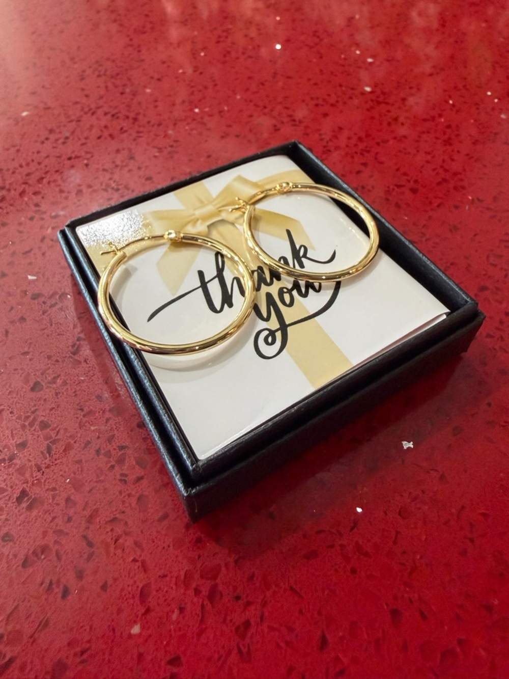 Gold Hoop Earrings - Classic Women Accessories